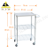 Stainless Steel Utility Cart(TW-10SB)  